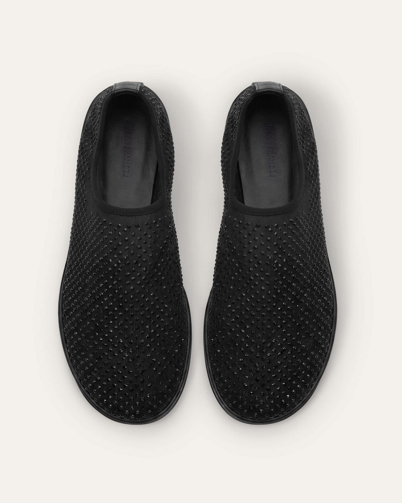 Balla Sock Flat, Black Crystal