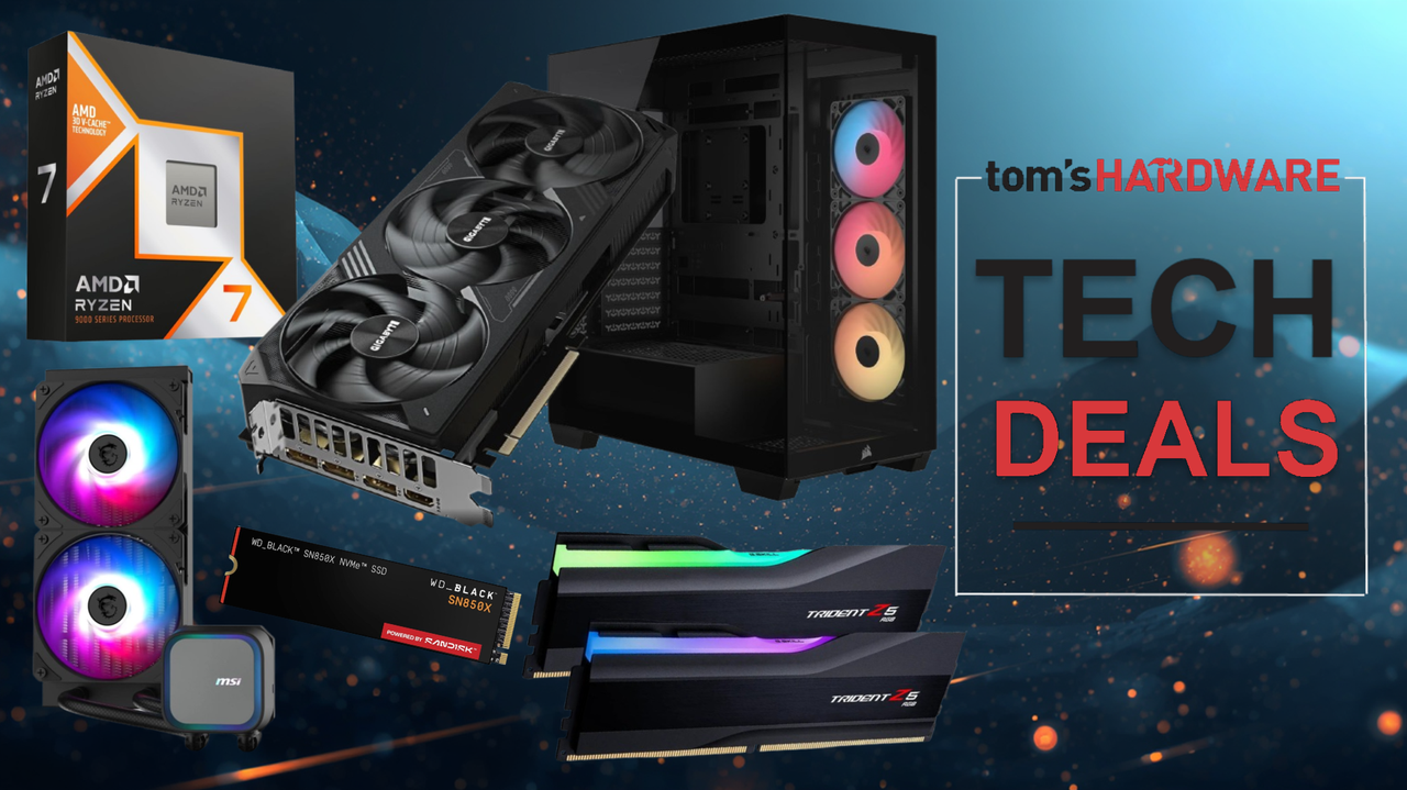 Build an entire 9800X3D PC with 128GB of RAM for $2,999 — Newegg bundle includes Asus B850 motherboard, 1TB of storage, and RTX 5070 Ti