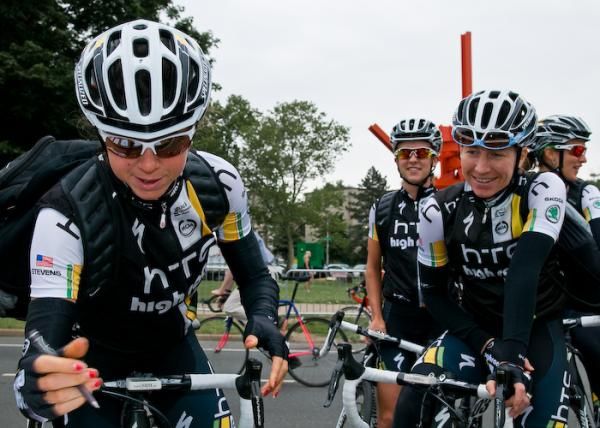 Team HTC Highroad at the sign in