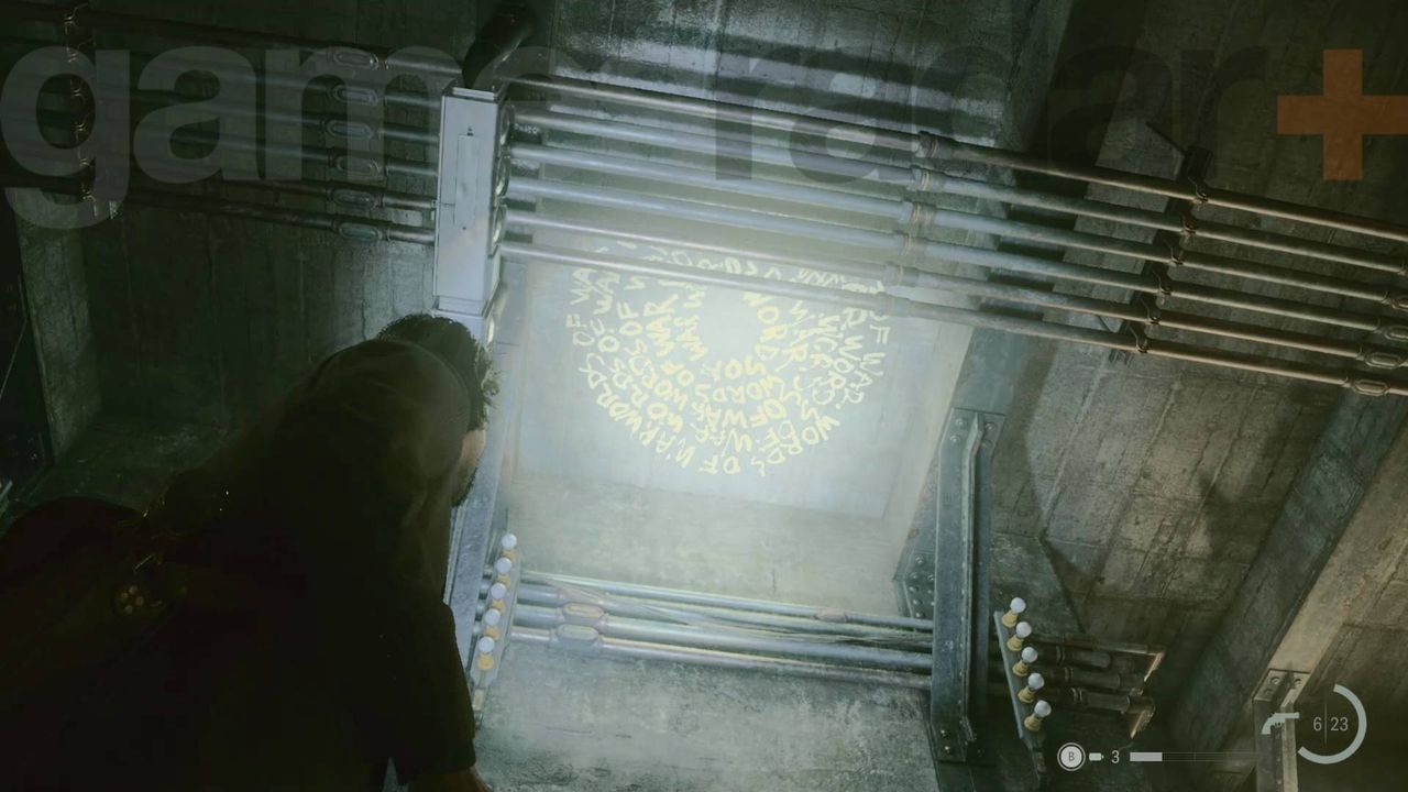 alan wake 2 subway words of power