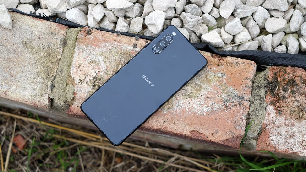The back of the Sony Xperia 10 III