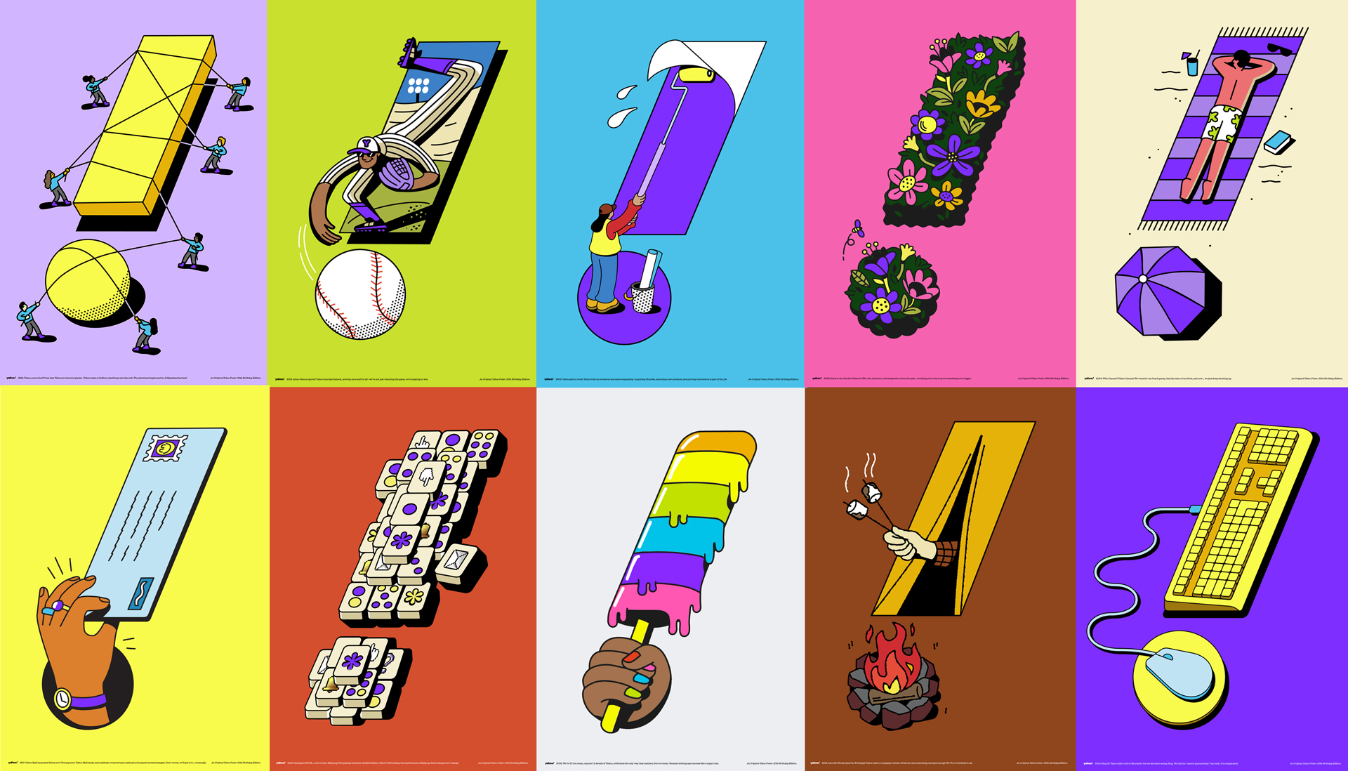 Yahoo the yep branding