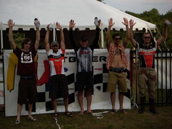 The singlespeed podium.