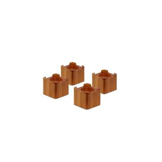 Maple Square Wood Bed Risers