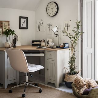 home office desk ideas with corner desk