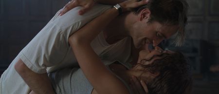 Robert Pattinson and Zendaya dancing in The Drama