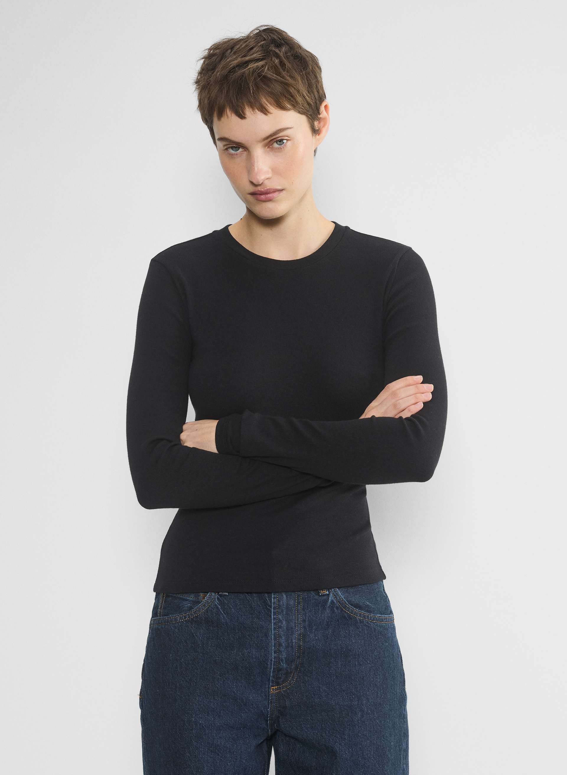 Aritzia, Homestretch™ Rib Crew Longsleeve