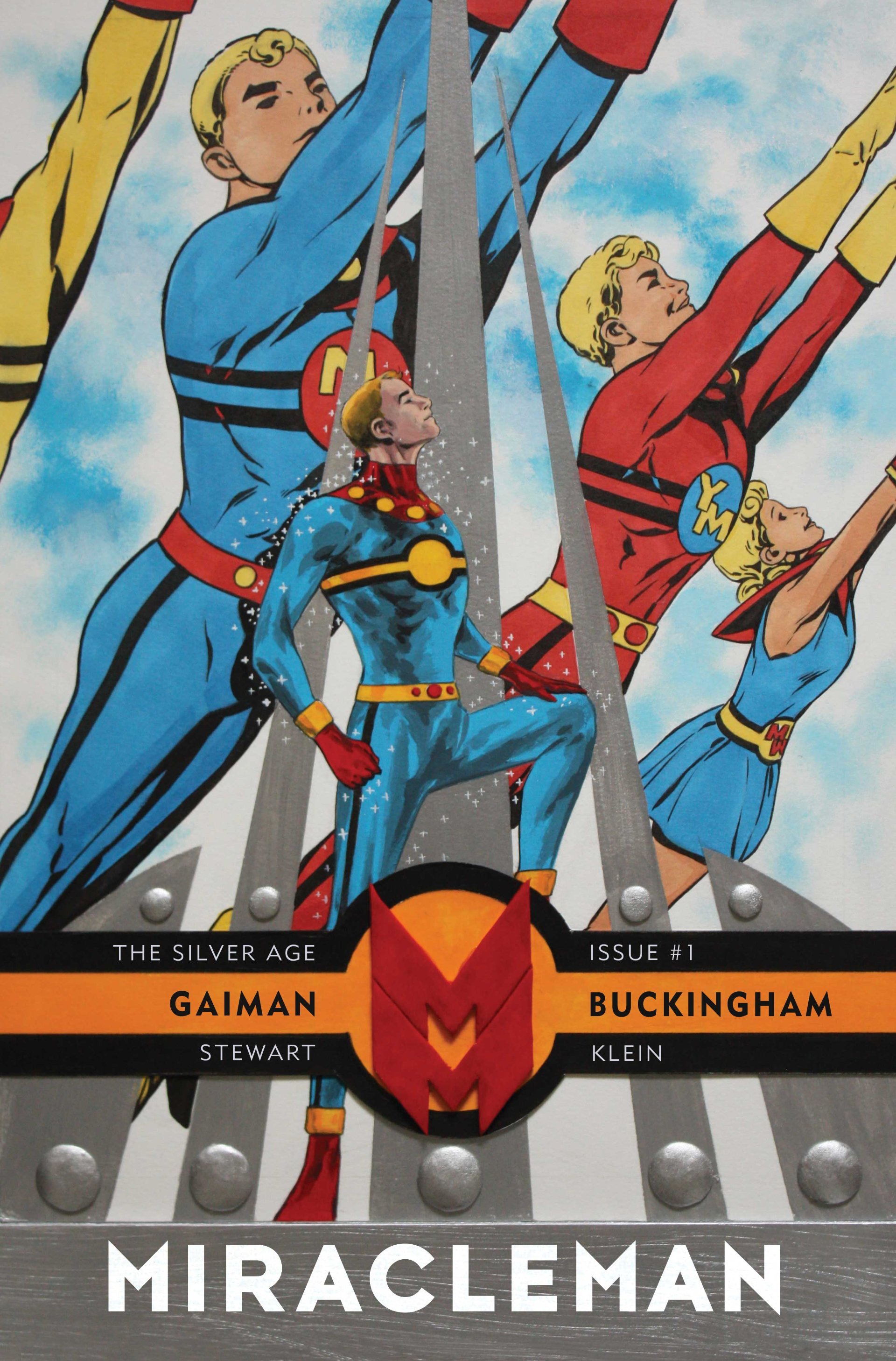 Portada de Miracleman de Gaiman y Buckingham: La Edad de Plata #1