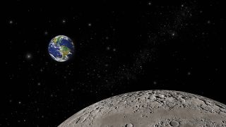 How far is the moon from Earth?