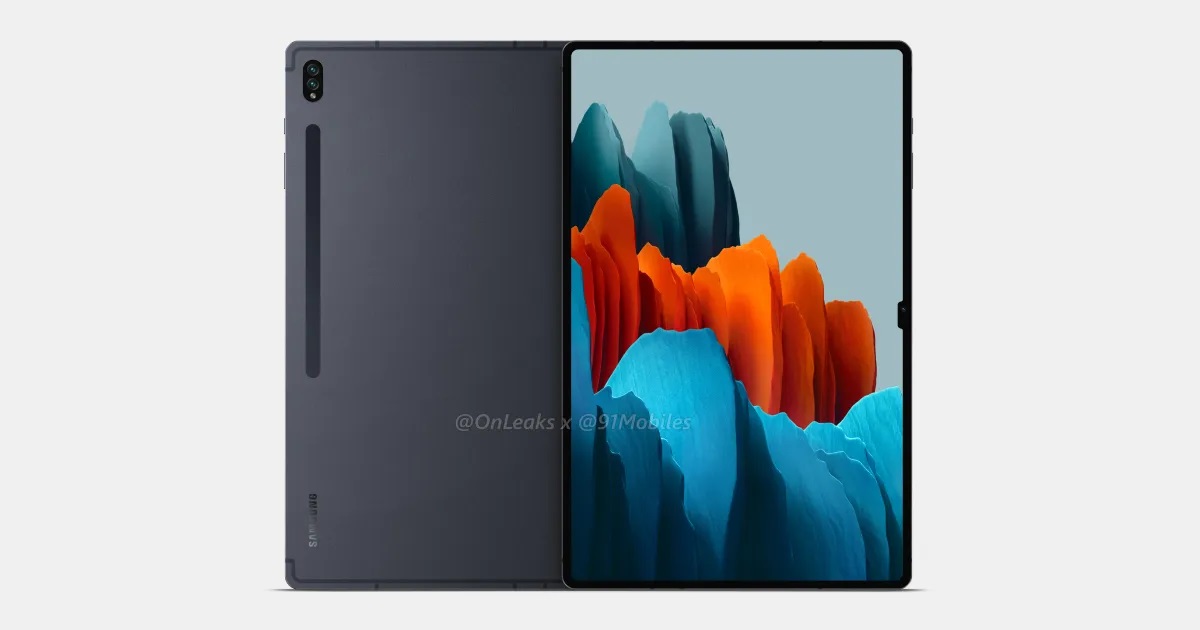 Samsung Galaxy Tab S8 Ultra renders