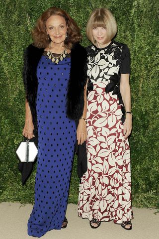 Diane von Furstenberg and Anna Wintour