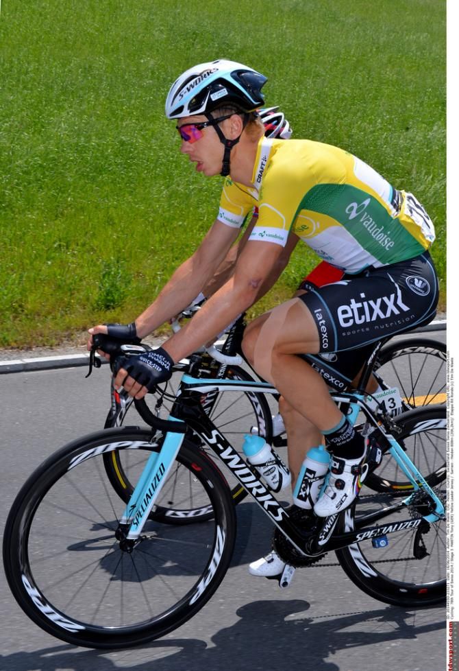 Tony Martin (Omega Pharma-Quick Step) in yellow