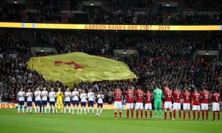 England remembered Gordon Banks