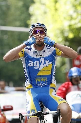 The 36 year-old celebrates