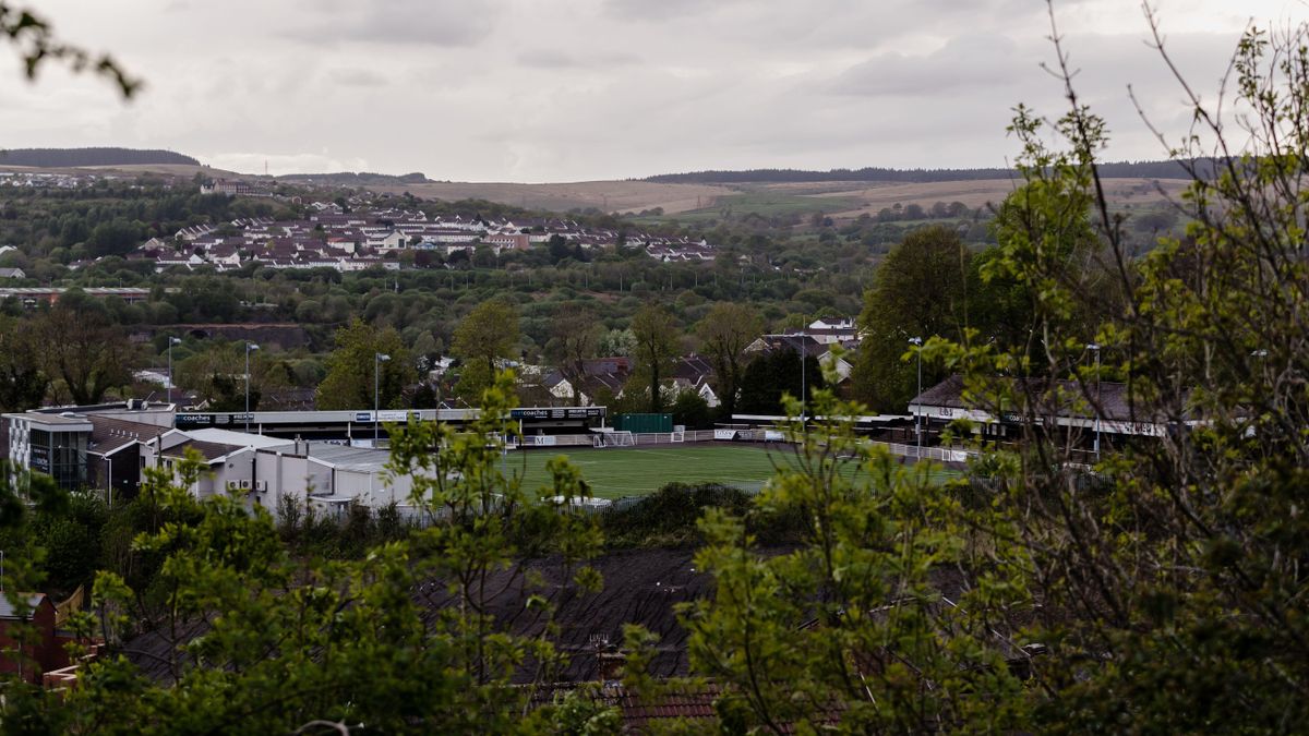 Merthyr Town's Penydarren Park stadium
