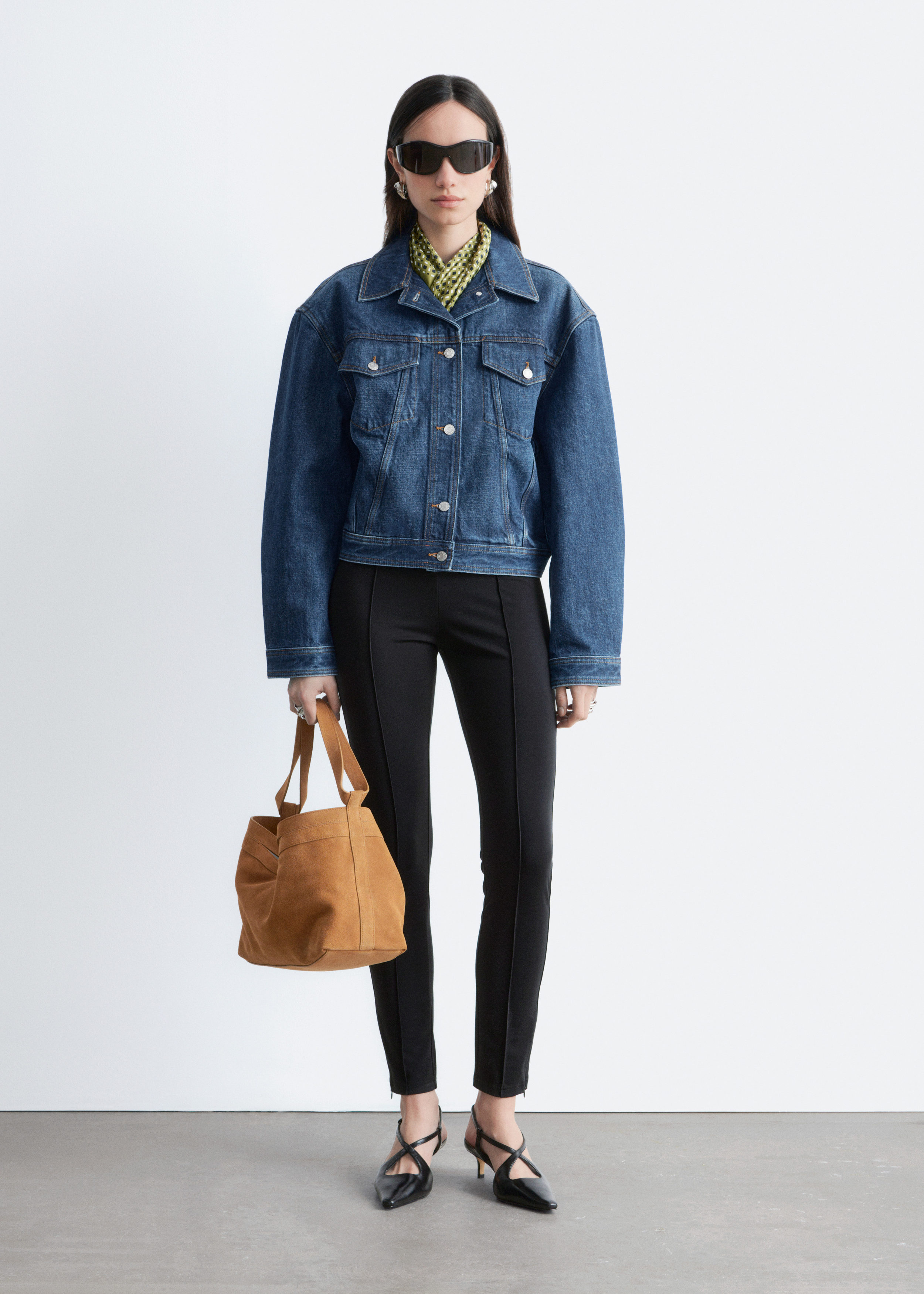 Cropped Denim Jacket