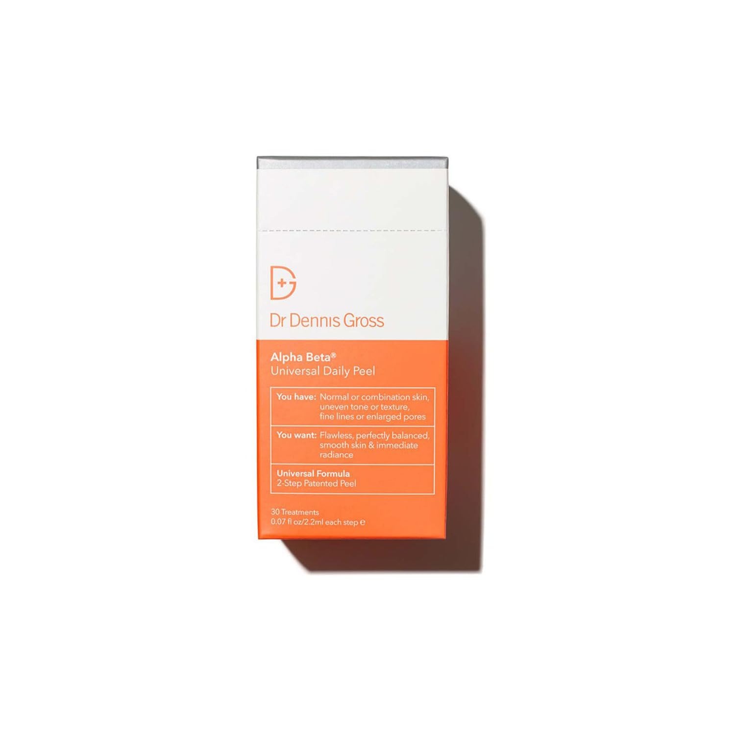 Dr Dennis Gross, Dr Dennis Gross Alpha Beta Universal Daily Peel: for Uneven Tone or Texture and Fine Lines or Enlarged Pores, (30 Treatments)
