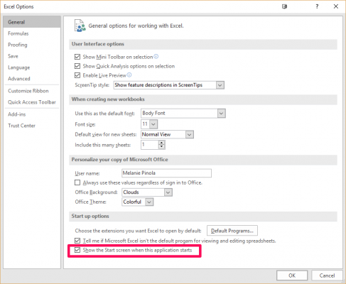 How to Turn Off the Start Screen in Microsoft Office | Laptop Mag