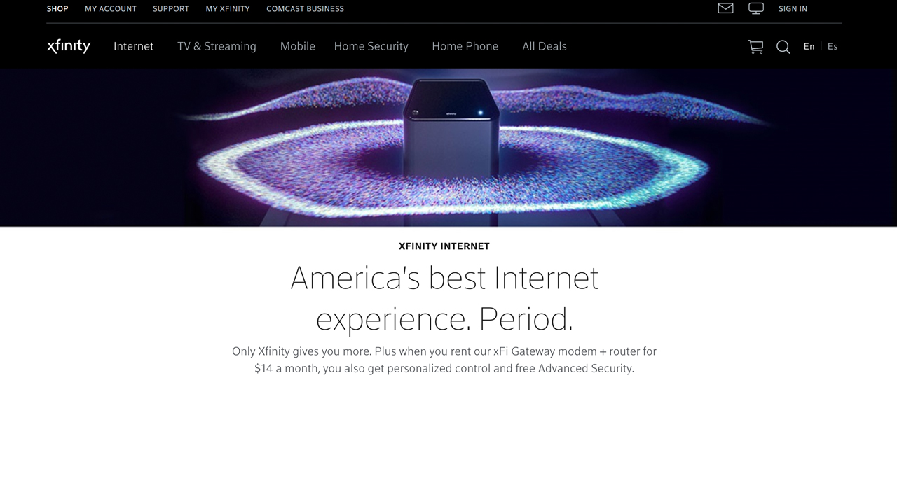 Comcast Xfinity Internet review