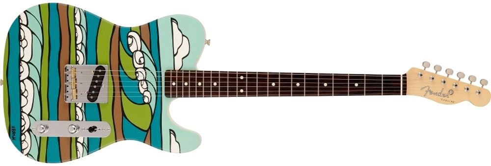 Fender Japan Canvas Esquire electric guitar