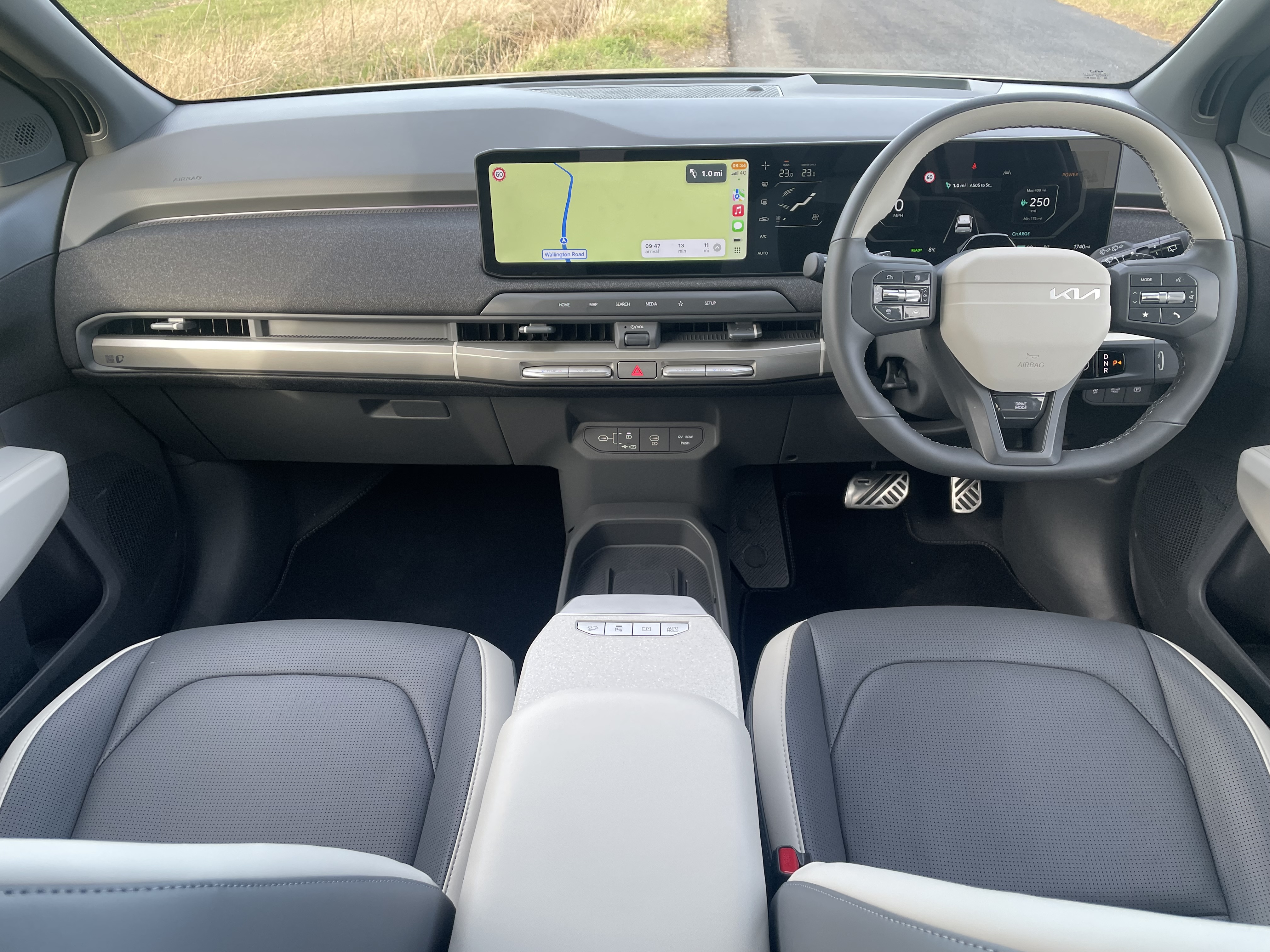 Kia EV3 dashboard