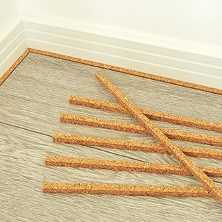 30 X Cork Expansion Flooring Gap Insert Strips - 600mm X 13mm X 7mm - (coverage Length: 18 Meters)