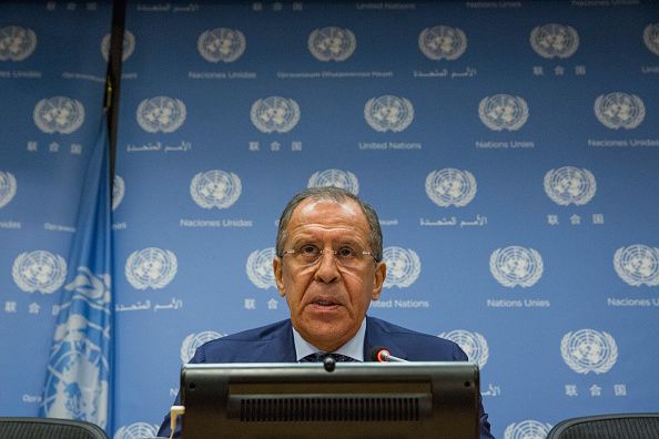 Russian Foreign Minister Sergei Lavrov