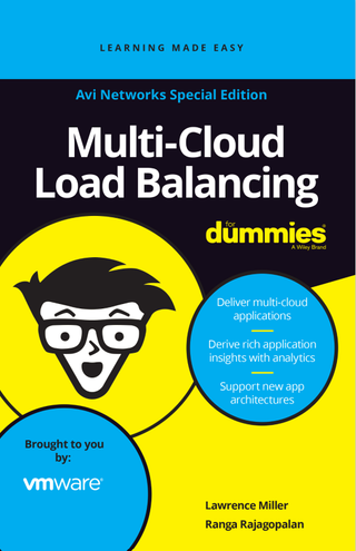 'For dummies' branded cover image in blue and yellow with cartoon man wearing glasses