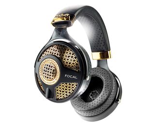 The $120,000 a pair Utopia headphones (happily, not needed)