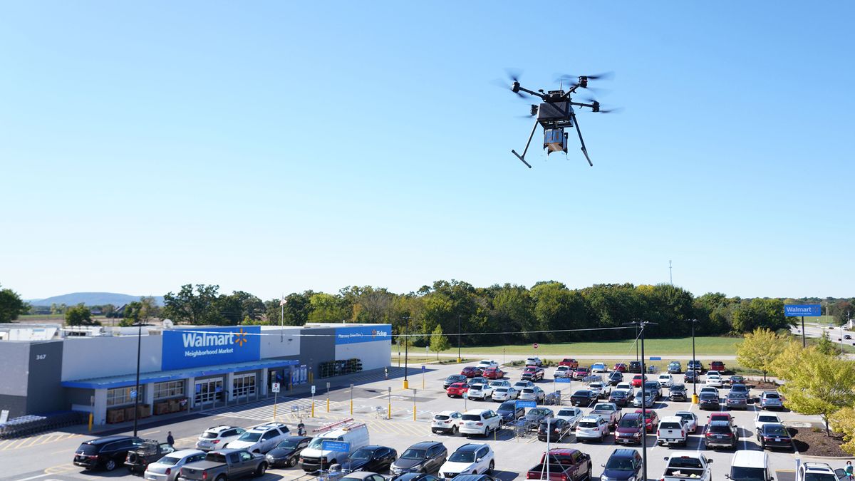 Walmart drones take flight for fast delivery in six states