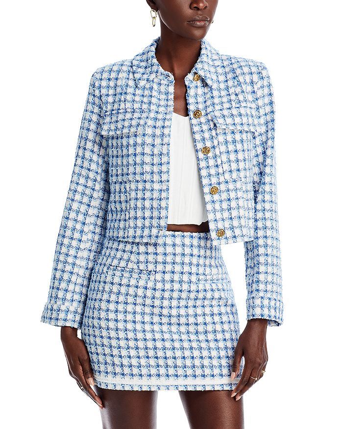 Cropped Tweed Jacket - 100% Exclusive