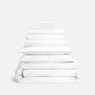 Classic Percale Move-In Bundle against a white background.