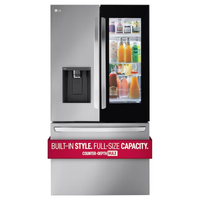 LG&nbsp;InstaView Smart French Door Fridge | Was $3,499, Now $2299 at Lowe's