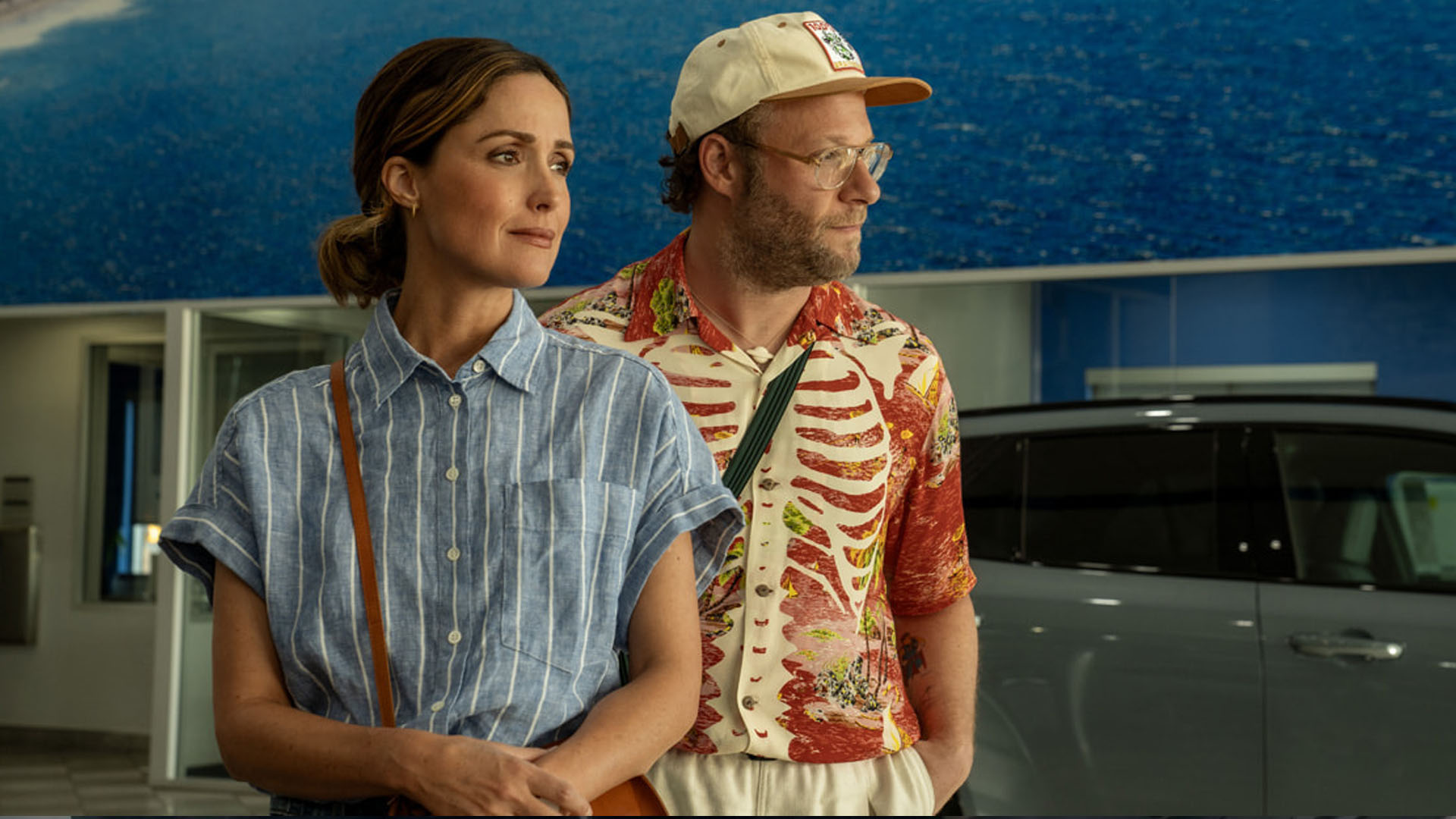 Rose Byrne and Seth Rogen in Platonic