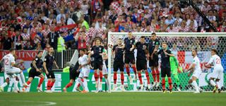 Trippier's free-kick had given England the lead in their World Cup semi-final defeat to Croatia.