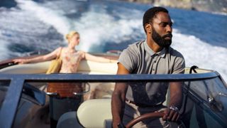 John David Washington as the "Protagonist" in "Tenet"