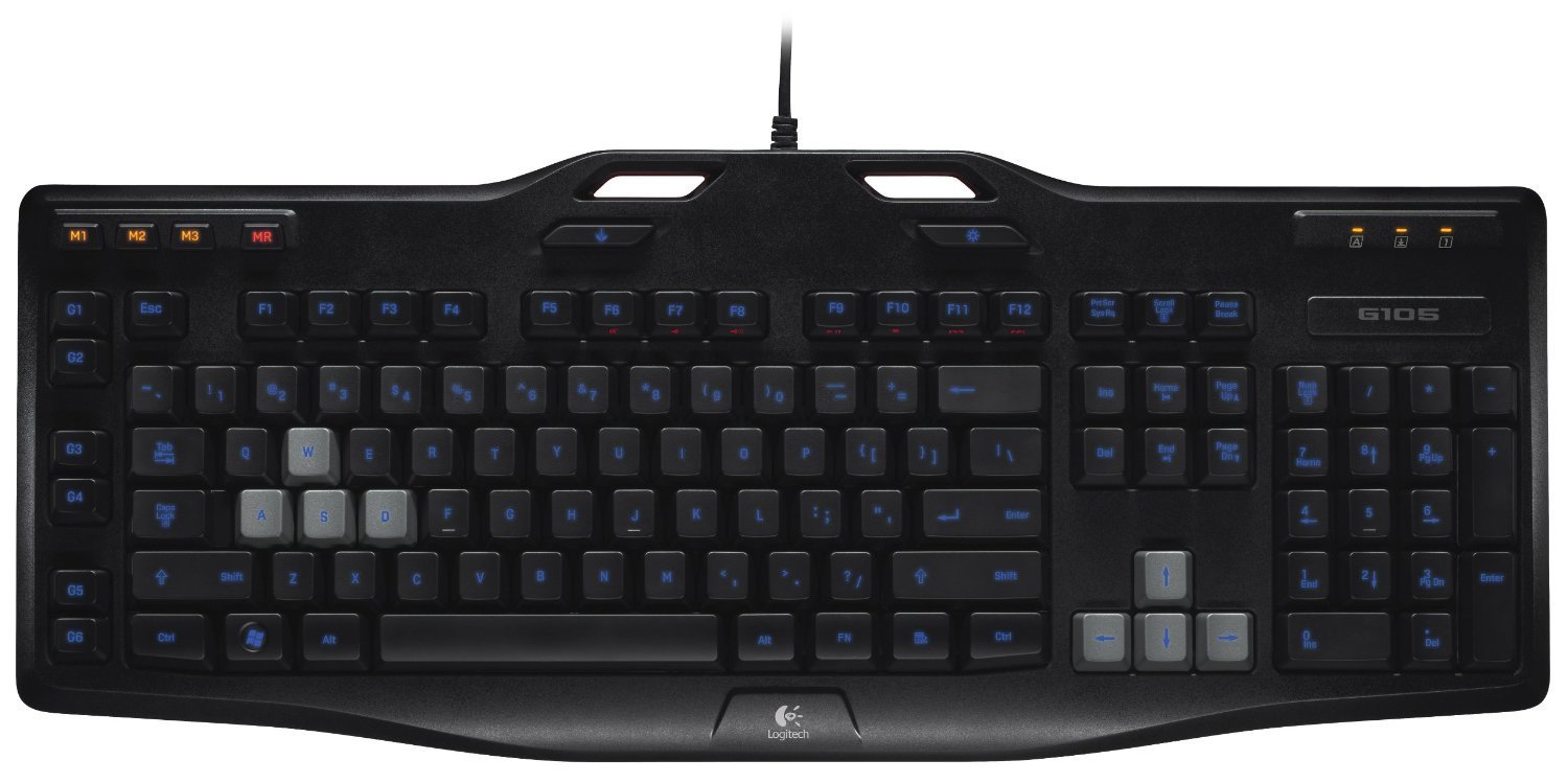 Клавиатура logitech g105 как настроить макрос