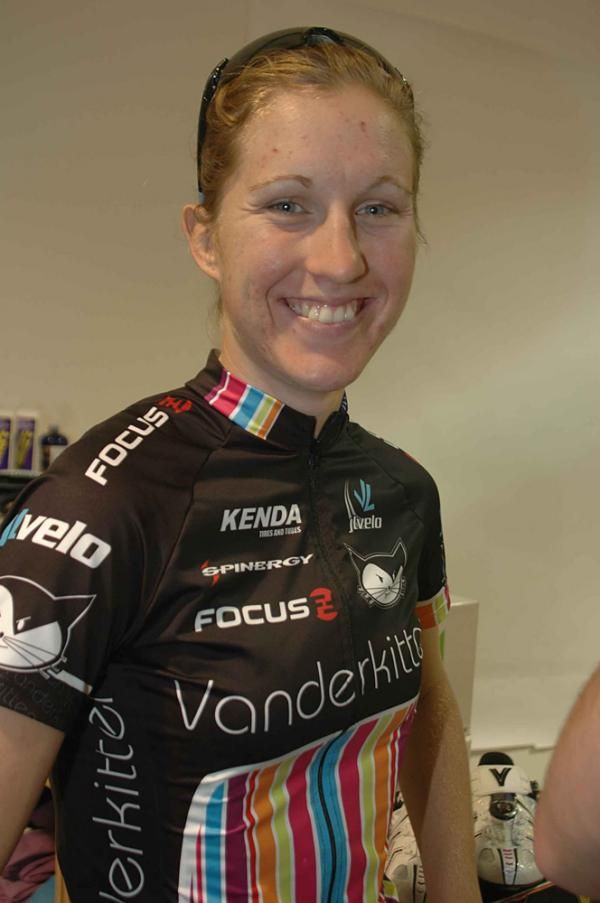 Jazzy Hurikino, one of the team's Aussies