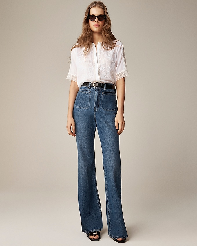 High-Rise Flare Jean