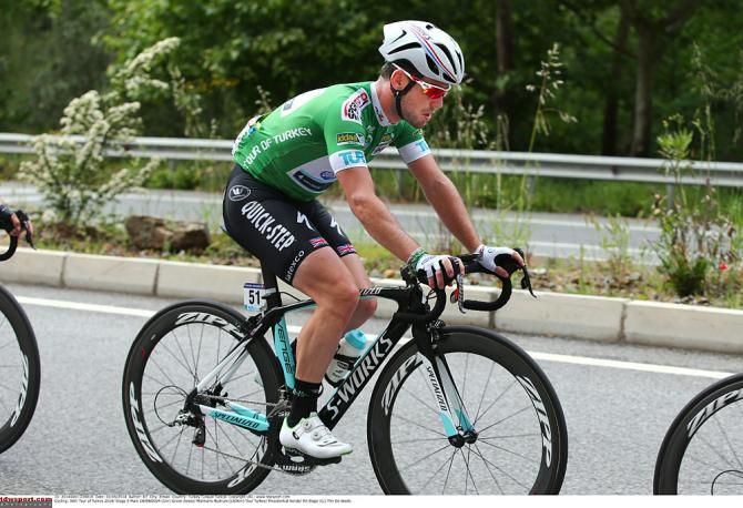 Sprints classification leader Mark Cavendish