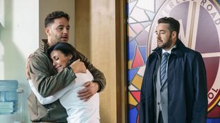 Waterloo Road Jason Manford Adam Thomas and Kym Marsh