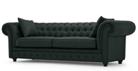 Branagh 3 Seater Chesterfield Sofa, Anthracite Grey |  Was £999 now £949