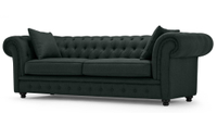 Branagh 3 Seater Chesterfield Sofa, Anthracite Grey |&nbsp;Was £999 now £949