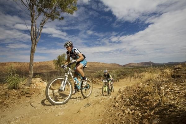 Wide open vistas in the Ingkerreke Commercial MTB Enduro
