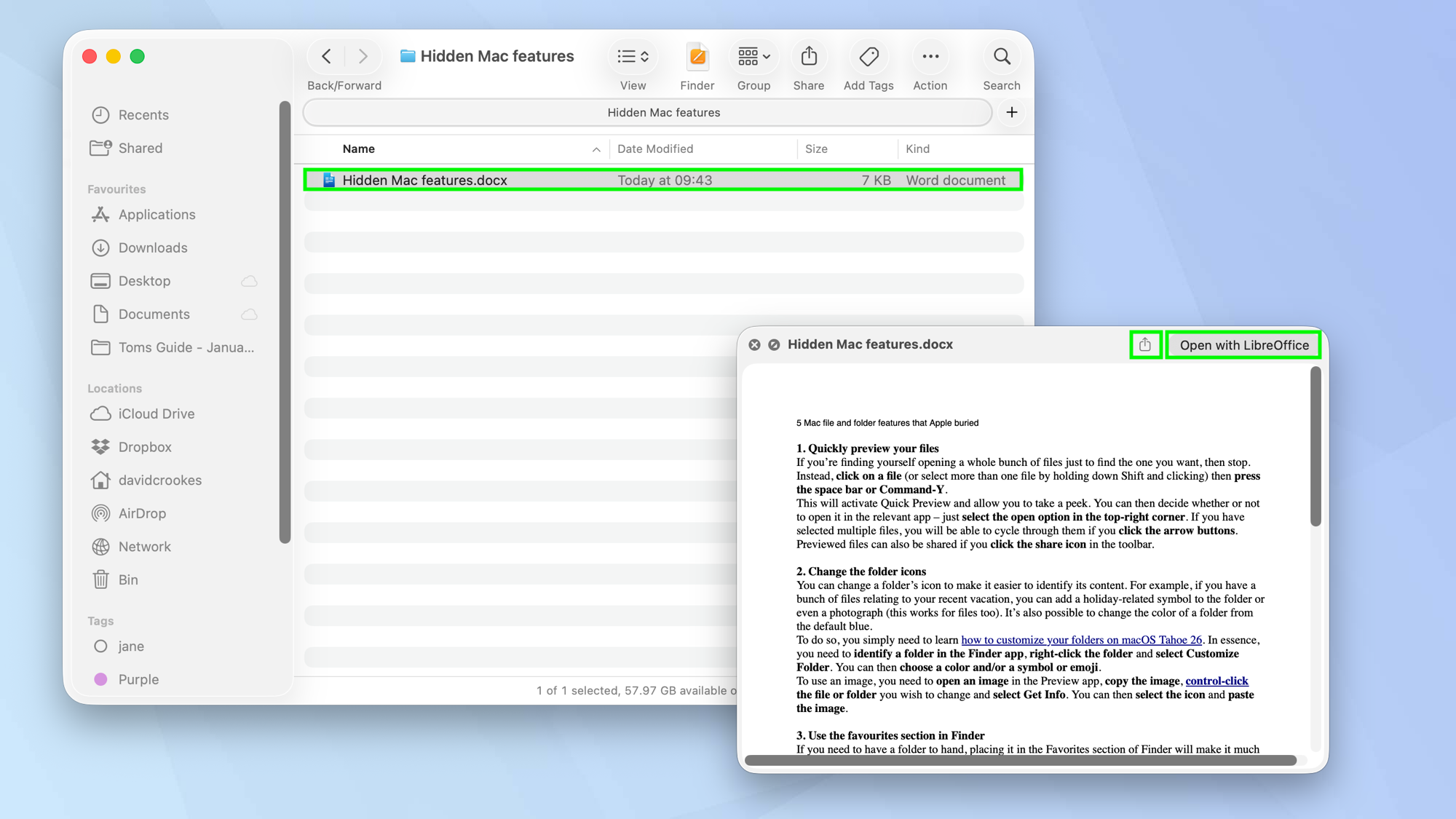 5 Mac file and folder features that Apple buried