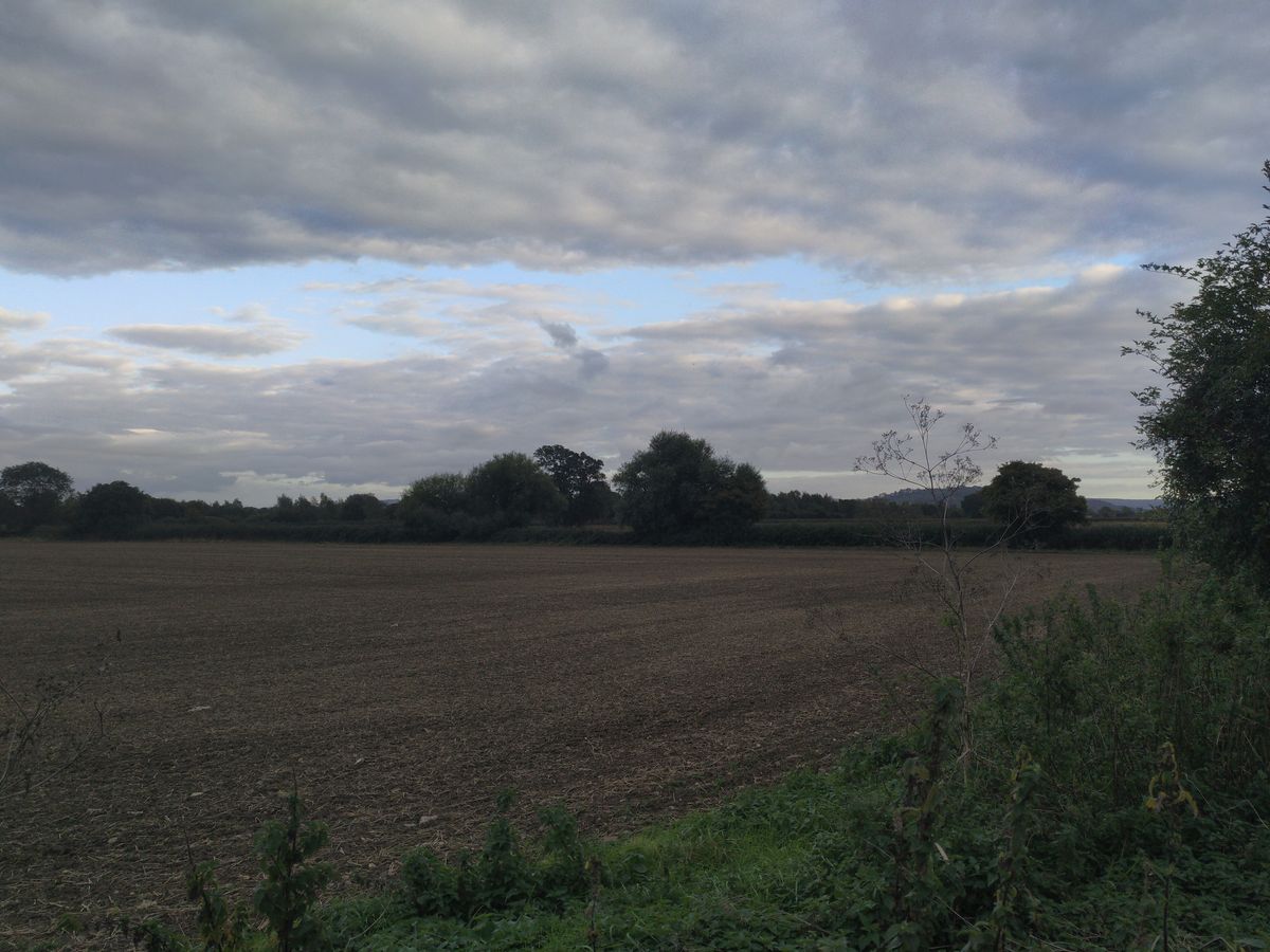 Dusk light with HDR enabled &ndash; a marked improvement.