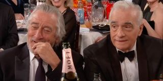 Robert De Niro and Martin Scorsese at the 2020 Golden Globes