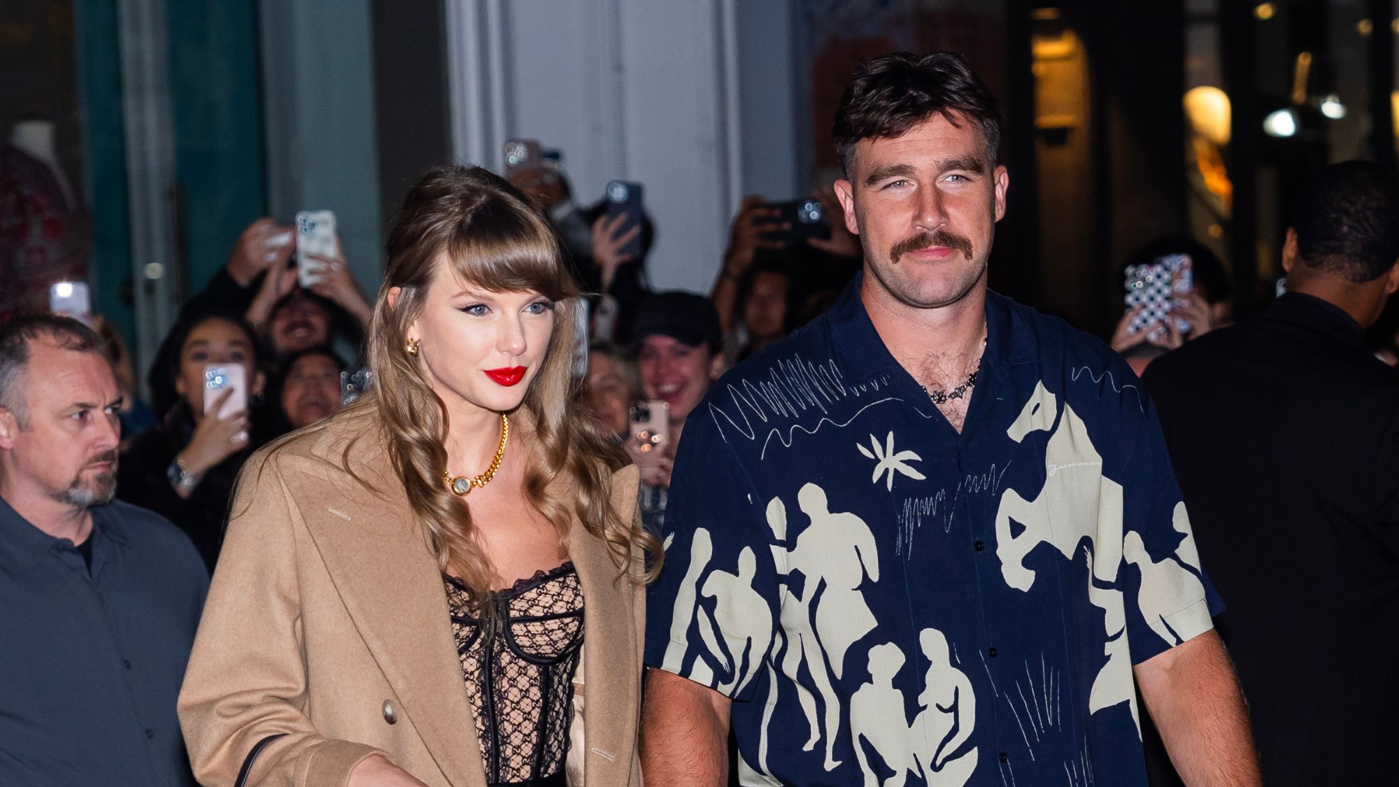 Taylor Swift and Travis Kelce in New York City