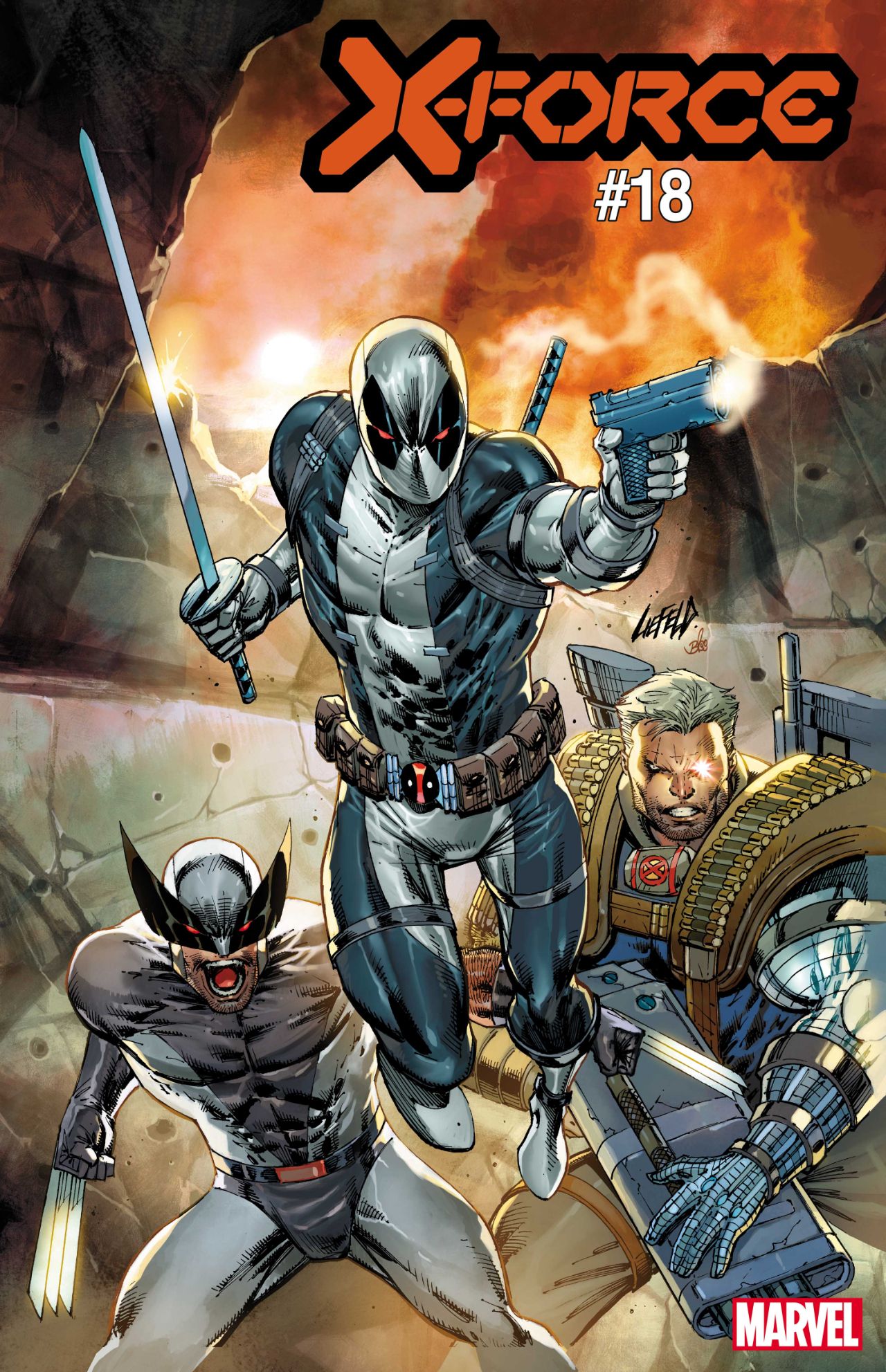 Deadpool 30th Anniversary variants by Rob Liefeld