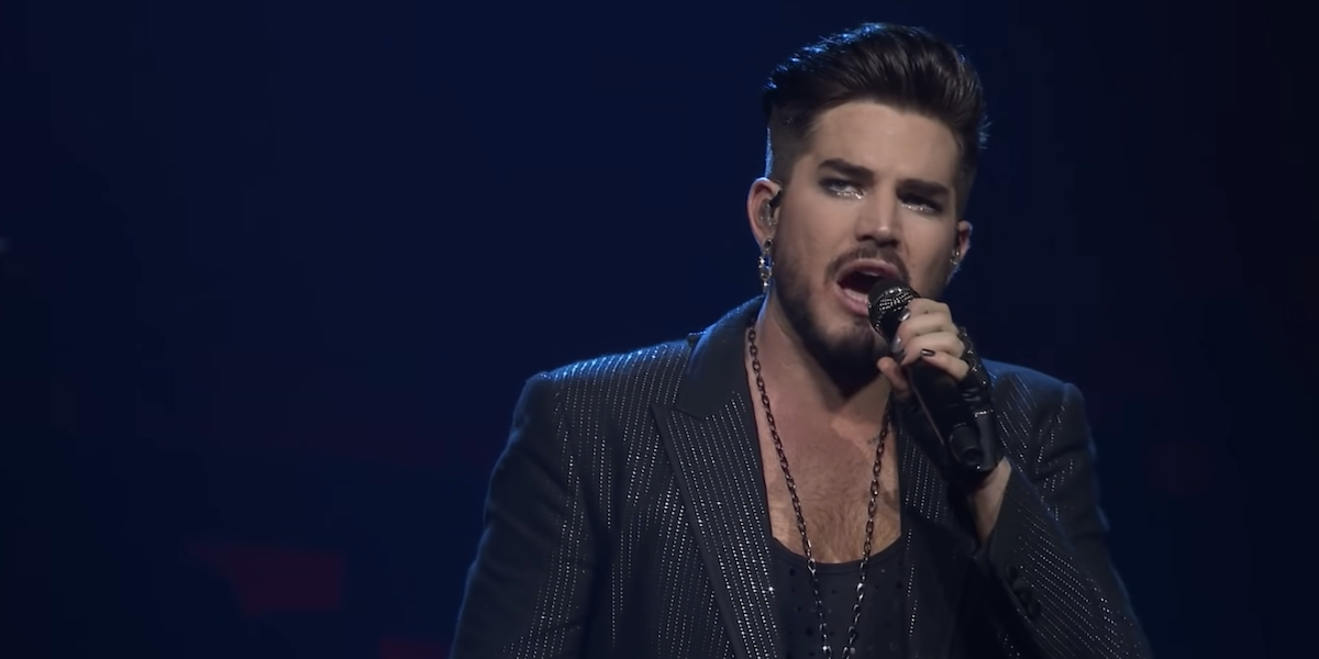 Adam Lambert in Queen + Adam Lambert Live In London